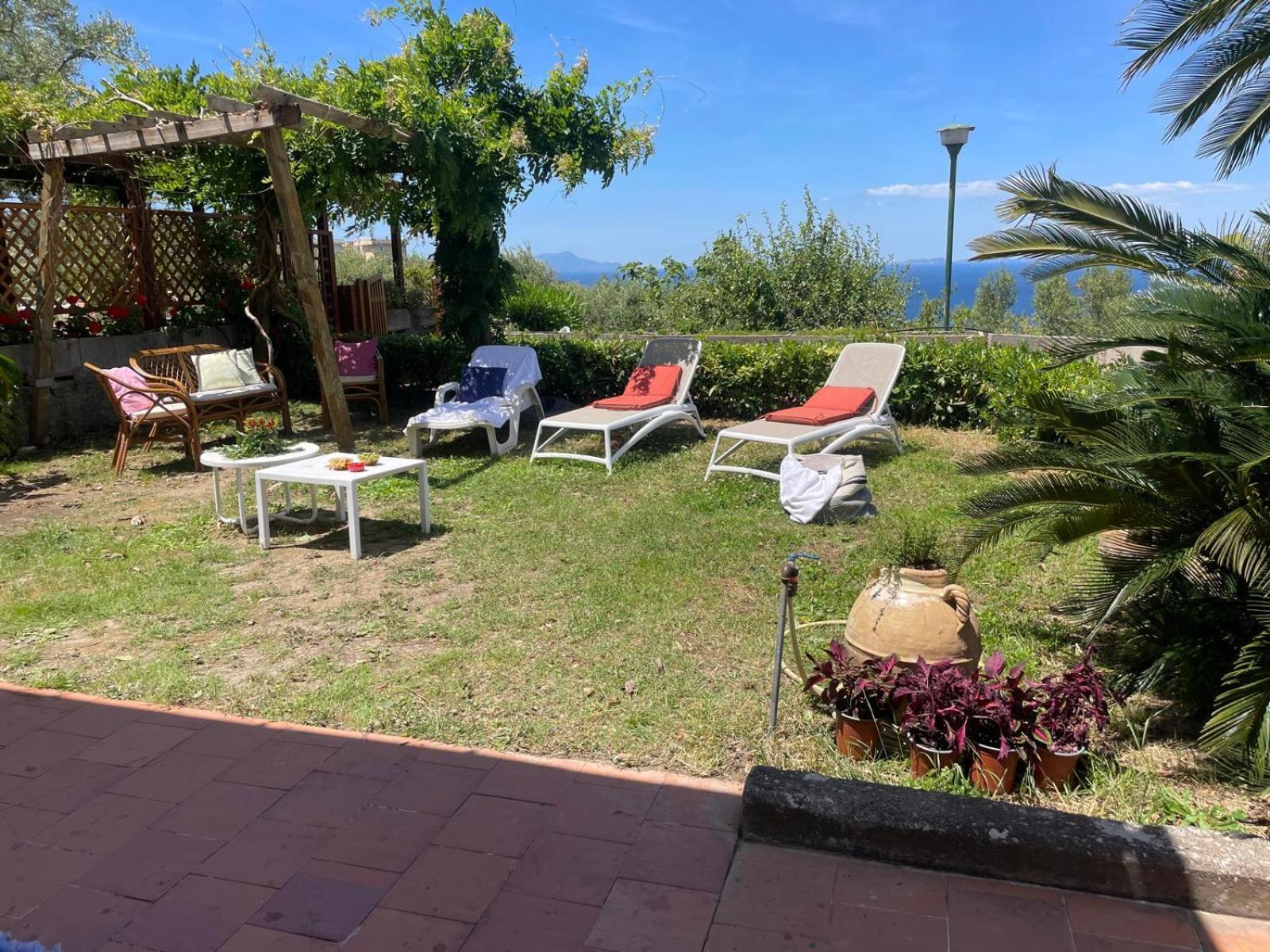 Un Paradiso A Sorrento Con Piscina Масса-Лубренсе Екстер'єр фото